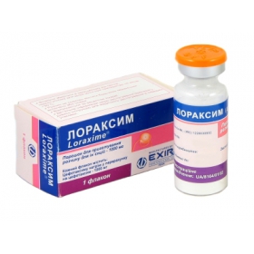 ЛОРАКСИМ порошок для приготовления ин. р-ра 1000 мг фл. №1