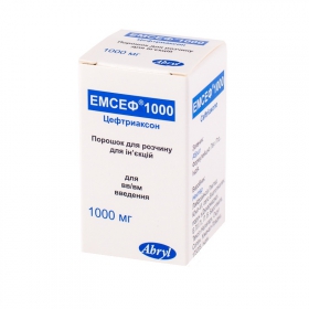 ЭМСЕФ 1000 мг порошок д/р-ра д/ин. фл. №1