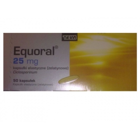 ЭКВОРАЛ капс. мягкие 25 мг блистер №50