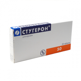 СТУГЕРОН табл. 25мг №50