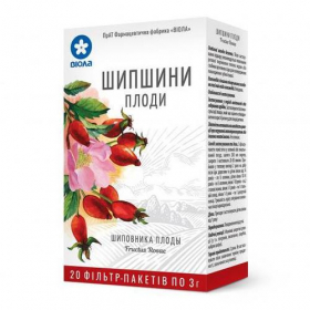 ШИПОВНИКА ПЛОДЫ 3 г фильтр-пакет №20