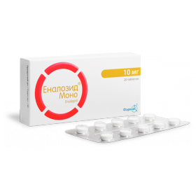 ЭНАЛОЗИД МОНО табл. 10 мг №20