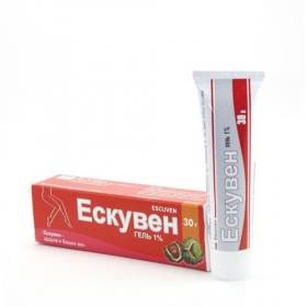 ЕСКУВЕН гель 1% туба 30г