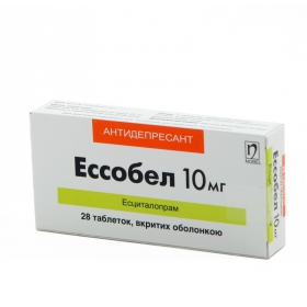 ЭССОБЕЛ табл. п/о 10 мг блистер №28