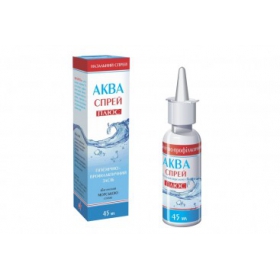 АКВА СПРЕЙ ПЛЮС назальный 3 % 45 мл