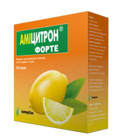 АМІЦИТРОН форте порошок для орального розчину саше 23г №10