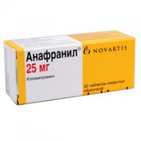 АНАФРАНИЛ табл. п/о 25 мг блистер №30