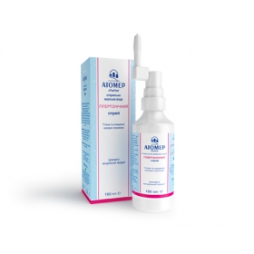 АТОМЕР ГИПЕРТОНИЧЕСКИЙ СПРЕЙ ДЛЯ НОСА ИЗ ВОДЫ МОРСКОЙ СТЕРИЛЬНОЙ 100 мл