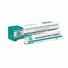 БАЛЬЗАМИЧЕСКИЙ ЛИНИМЕНТ (ПО ВИШНЕВСКОМУ) туба 40 г