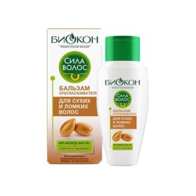 БАЛЬЗАМ-ОПОЛАСКИВАТЕЛЬ ДЛЯ СУХИХ И ЛОМКИХ ВОЛОС серии «СИЛА ВОЛОС» 215 мл