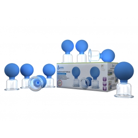 БАНКИ ВАКУУМНЫЕ ПОЛИМЕРНО-СТЕКЛЯННЫЕ ДЛЯ ПРОВЕДЕНИЯ СТАТИЧЕСКОЙ ИЛИ КИНЕТИЧЕСКОЙ ВАКУУМ-ТЕРАПИИ №8