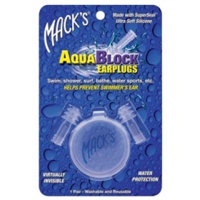 БЕРУШИ ИЗ СИЛИКОНА Soft Flanged Ear AquaBlock пара, прозрачные №1