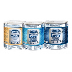 БИНТ МЕДИЦИНСКИЙ ЭЛАСТИЧНЫЙ ЛЕНТОЧНЫЙ СРЕДНЕЙ РАСТЯЖИМОСТИ 10 см х 3 м