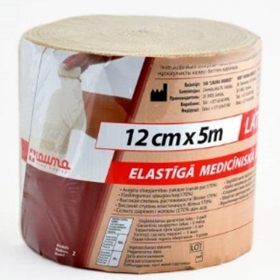 БИНТ ЭЛАСТИЧНЫЙ МЕДИЦИНСКИЙ 120 мм х 5 м
