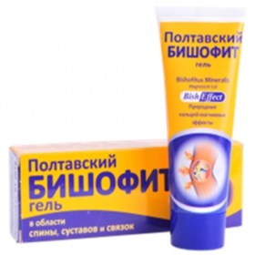 БИШОФИТ ПОЛТАВСКИЙ «ПЯТОЧНЫЙ ГЕЛЬ» «БИШОФИТ-Mg++» 100 мл