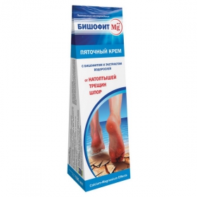 БИШОФИТ ПОЛТАВСКИЙ «ПЯТОЧНЫЙ КРЕМ» «БИШОФИТ-Mg++» 100 мл