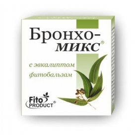 БРОНХО-МИКС ФИТОБАЛЬЗАМ 20 мл, с эвкалиптом