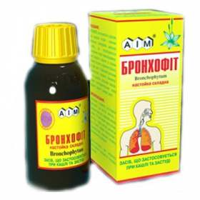 БРОНХОФИТ настойка сложная фл. 100 мл