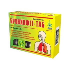 БРОНХОФИТ-ТАБ табл. 0,85 г №60