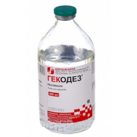ГЕКОДЕЗ р-р д/инф. 6 % бутылка 500 мл