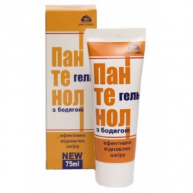 ПАНТЕНОЛ з БОДЯГОЮ гель 75мл