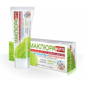 ГЕЛЬ-БАЛЬЗАМ Д/ТЕЛА ОХЛАЖДАЮЩЕ-СОГРЕВАЮЩИЙ «МАКЛЮРА ФОРТЕ, САБЕЛЬНИК, КАЛГАН» 100 мл