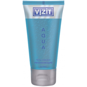 ГЕЛЬ-СМАЗКА ВИЗИТ «VIZIT» AQUA 50 мл, увлажняющий