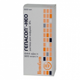 ГЕПАСОЛ НЕО 8% р-р инф. фл.-капельн. 500 мл