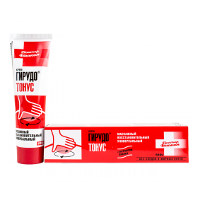 ГИРУДОТОНУС серии «ДОКТОР БИОКОН» крем 100 г, массажн. восстанав.