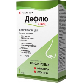 ДЕФЛЮ СИНУС ЛОСЬОН-СПРЕЙ фл. 15 мл