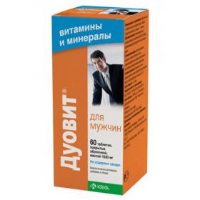 ДУОВІТ табл. в/о 1,06г для чоловіків №30