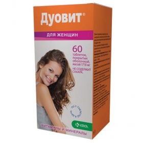ДУОВІТ табл. в/о 1,88г для жінок №30