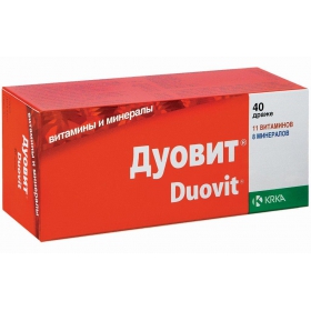 ДУОВІТ табл. в/о комбі-уп. №40