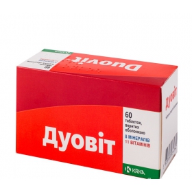 ДУОВІТ табл. в/о комбі-уп. №60