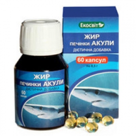 ЖИР ПЕЧЕНИ АКУЛЫ капс. №60
