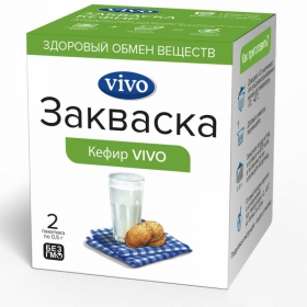ЗАКВАСКА БАКТЕРИАЛЬНАЯ «КЕФИР VIVO» 0,5 г №4