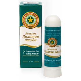 ЗВЕЗДА бальзам для ингаляций туба-карандаш 1,3 г