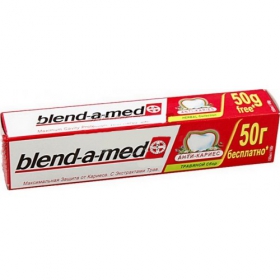 ЗУБНАЯ ПАСТА «BLEND-A-MED АНТИ-КАРИЕС» Herbal collection 100 мл