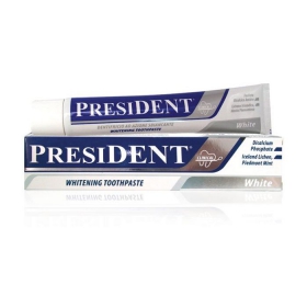 ЗУБНАЯ ПАСТА «PRESIDENT CLINICAL» «WHITE» 75 мл