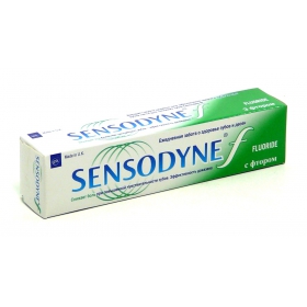 ЗУБНАЯ ПАСТА «СЕНСОДИН Ф» туба 50 мл