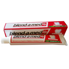 ЗУБНАЯ ПАСТА BLEND-A-MED CAVITY PROTECTION CALCI-STAT MILD MINT туба 100 мл