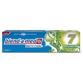ЗУБНАЯ ПАСТА BLEND-A-MED КОМПЛЕКС 7 травы 100 мл