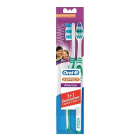 ЗУБНАЯ ЩЕТКА «ORAL-B 3-EFFECT CLASSIC» 40, средняя №2