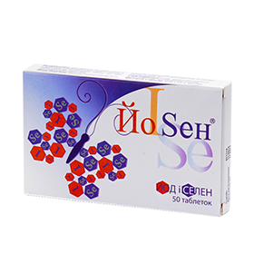 ЙоСен ЙоSен ДИЕТИЧЕСКАЯ ДОБАВКА табл. 80 мг блистер №50