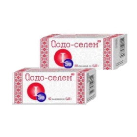 ЙОДО-СЕЛЕН табл. 0,25 г №80