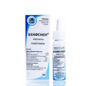 КАМФОМЕН аерозоль балон 30г з розпилювачем