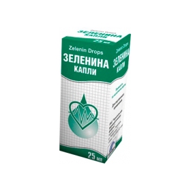 ЗЕЛЕНИНА капли оральные фл.-капельн. 25 мл