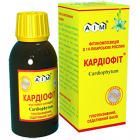 КАРДИОФИТ настойка сложная фл. 100 мл