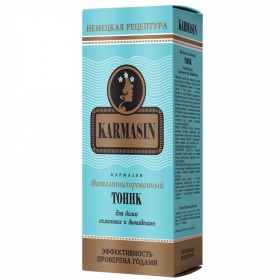 КАРМАЗИН KARMASIN ВИТАМИНИЗИРОВАННЫЙ ТОНИК ДЛЯ ВОЛОС СКЛОННЫХ К ВЫПАДЕНИЮ 100 мл