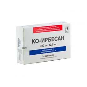КО-ІРБЕСАН табл. в/о 300мг+12,5мг №28